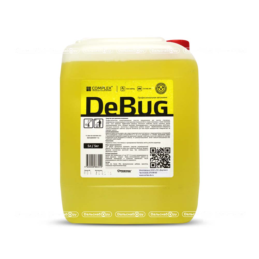 картинка Средство для удаления насекомых DeBug (ДеБаг) - Дальснаб.Ру