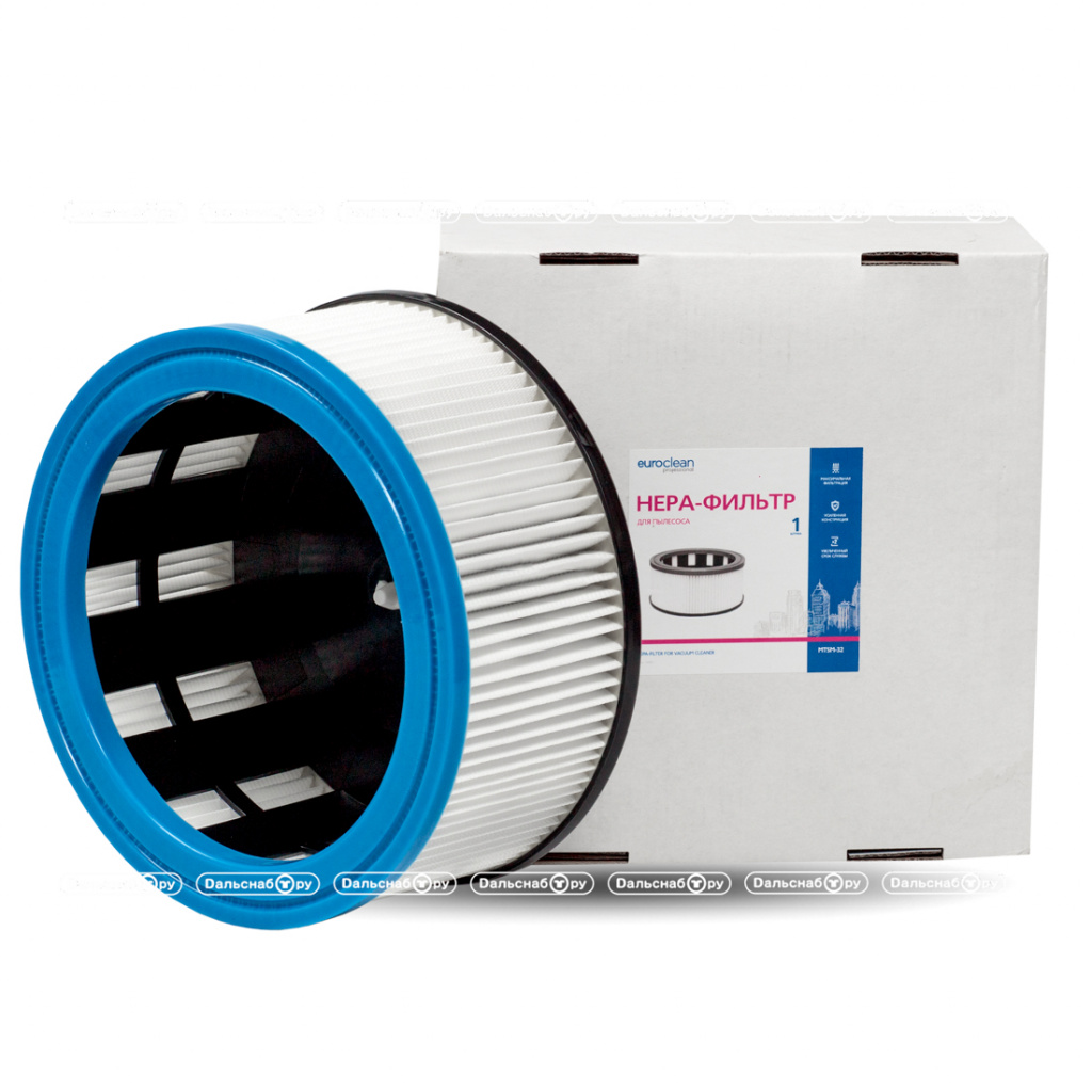 картинка MTSM-32 HEPA-фильтр для пылесоса METABO, синтетический, Euroclean - Дальснаб.Ру
